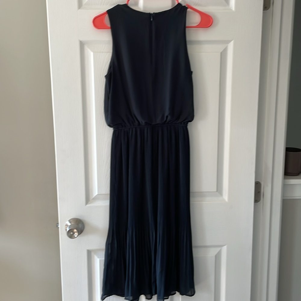 Black Ruffle Bottom Dress - Picture 2 of 5